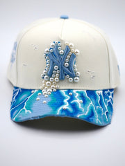 NY Inspired Pearl Lightning Custom Cap