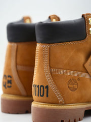 Custom “Queensbridge Bubblegum” Boots – NYC Hip-Hop Culture Edition