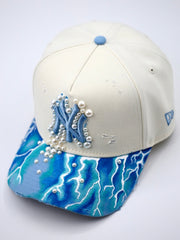 NY Inspired Pearl Lightning Custom Cap
