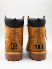 Custom “Queensbridge Bubblegum” Boots – NYC Hip-Hop Culture Edition