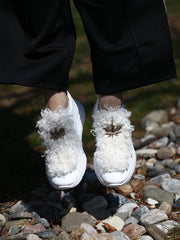 White Sneakers Clouds