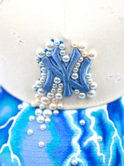 NY Inspired Pearl Lightning Custom Cap