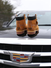 Custom “Queensbridge Bubblegum” Boots – NYC Hip-Hop Culture Edition