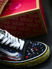 Custom Daddy’s Vintage Vans Old Skool STUCC