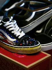 Custom Daddy’s Vintage Vans Old Skool STUCC
