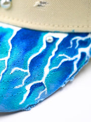 NY Inspired Pearl Lightning Custom Cap